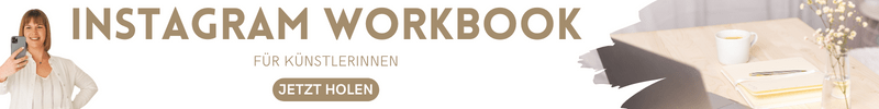 Kunst und Brot präsentiert das Instagram Workbook für Künstlerinnen, die Instagram als Marketingkanal für ihre Kunst nutzen wollen, sich mehr Reichweite auf Instagram wünschen und lernen wollen, wie Instagram für die Vermarktung der eigenen Kunst funktioniert. Jetzt holen